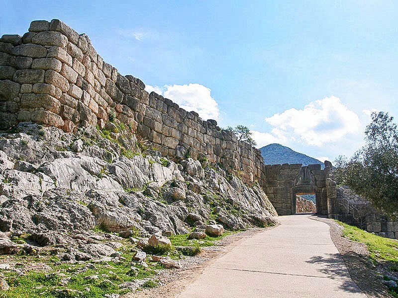 Η Πύλη των Λεόντων στις Μυκήνες