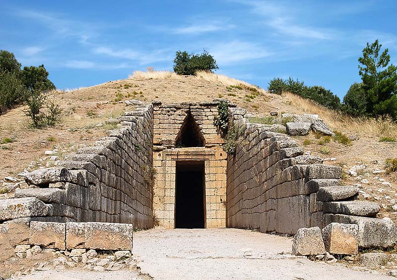Ο Θησαυρός του Ατρέα στις Μυκήνες