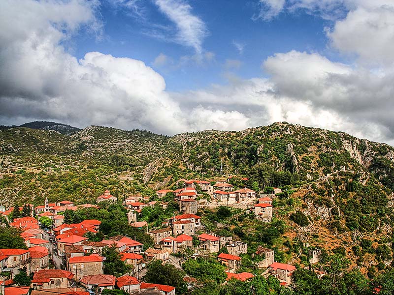 Γενική άποψη του χωριού Στεμνίτσα