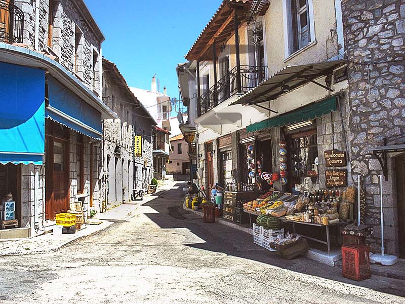 Σοκάκι στο χωριό Βυτίνα